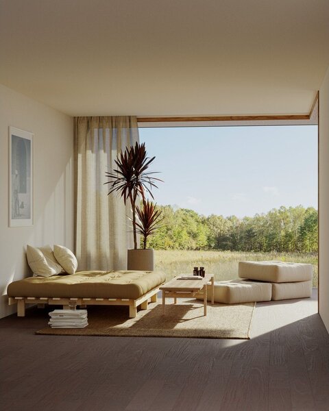 Sedežna blazina Karup Design More Beige
