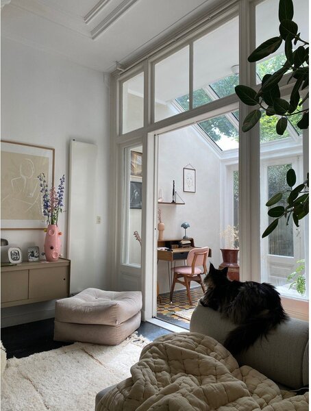 Sedežna blazina Karup Design More Beige