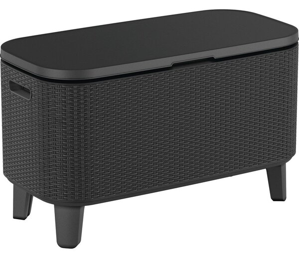 Plastična vrtna miza s prostorom za led 83.5x40 cm Bevy – Keter
