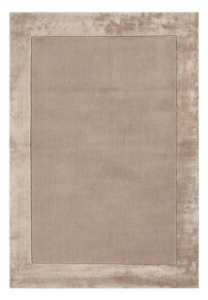 Svetlo rjava ročno tkana preproga iz mešanice volne 160x230 cm Ascot – Asiatic Carpets