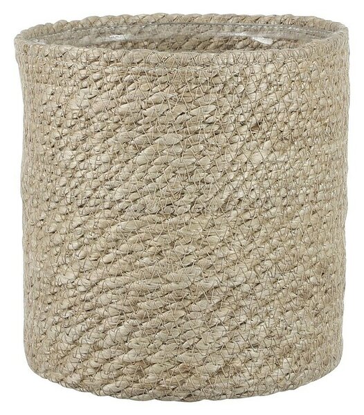 Mica Decorations Košara za rastline Atlantic (Zunanje dimenzije (Ø x V): 18 x 18 cm, Naravni materiali, Bež)