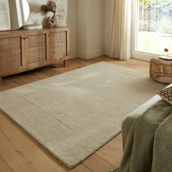 Bež volnena preproga 120x170 cm – Flair Rugs