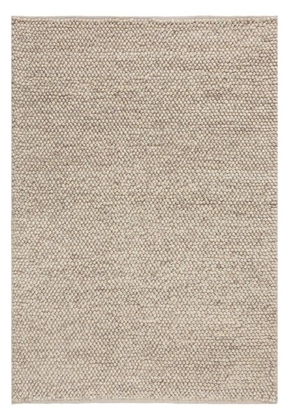 Svetlo siva ročno tkana preproga iz mešanice volne 120x170 cm Minerals – Flair Rugs