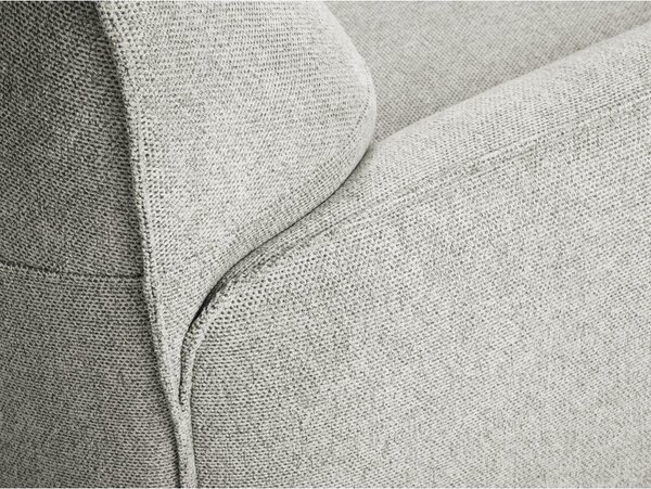 Svetlo siva sedežna garnitura Windsor & Co Sofas Neso, 235 cm