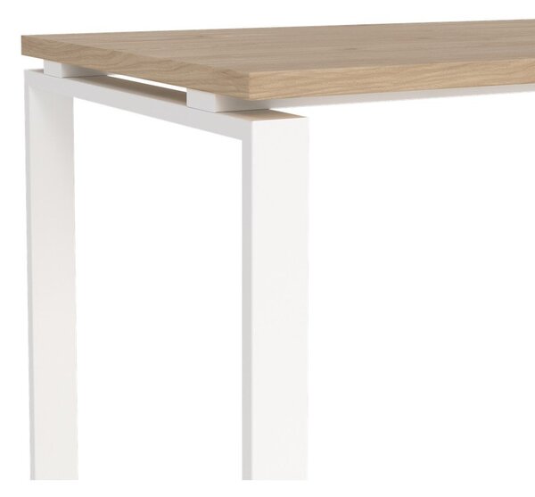 Pisalna miza z mizno ploščo v hrastovem dekorju 60x120 cm Sign – Tvilum