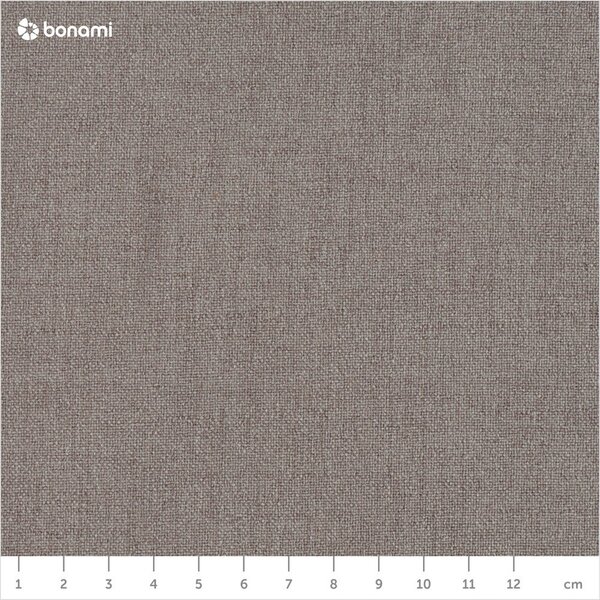 Sivorjava oblazinjena zakonska postelja brez letvenega dna 180x200 cm Mattis – Meise Möbel