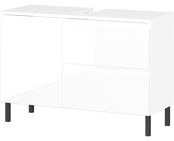 Bela omarica za pod umivalnik 80x56 cm Salinas - Germania