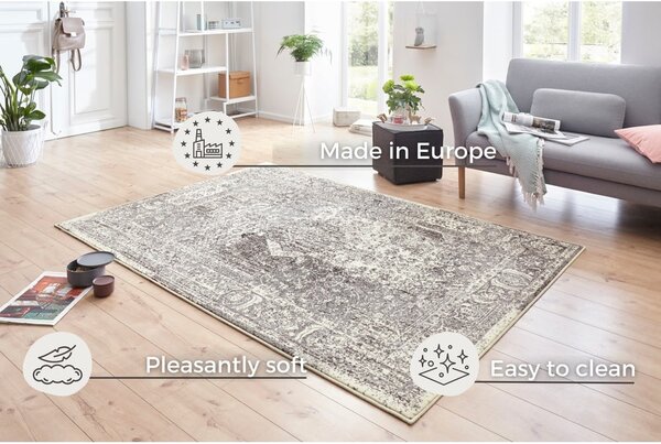 Sivo-krem preproga Hanse Home Celebration Plume, 120 x 170 cm