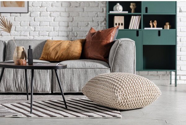 Bež puf Bonami Essentials Knit