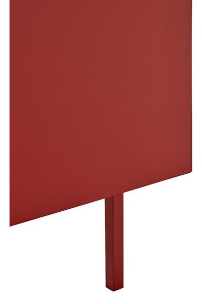 Rdeča nizka komoda v hrastovem dekorju 110x85 cm Arista – Teulat