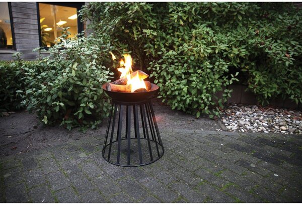Dvostranski jekleni kamin Esschert Design
