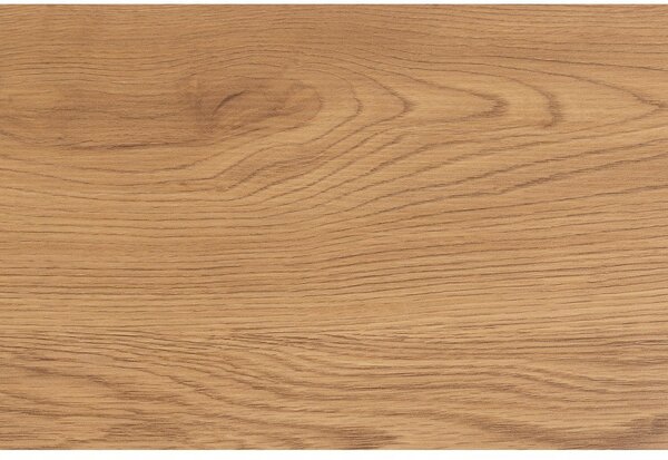 Črn regal v hrastovem dekorju 135x185 cm Seaford – Actona