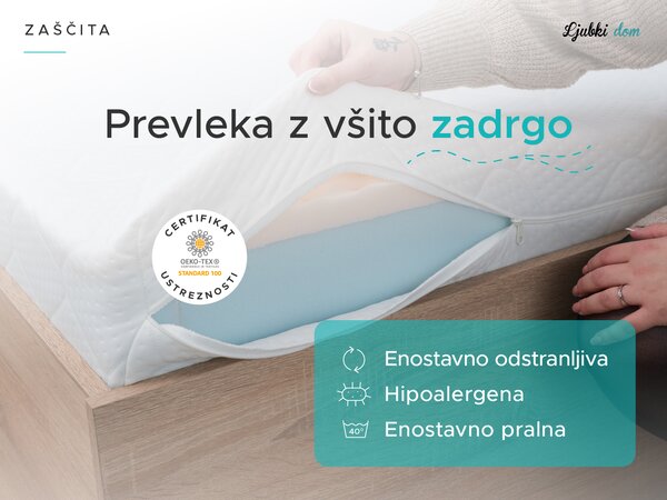 Kokosova vzmetnica COCO MAXI 20 cm 80 x 200 cm Zaščita vzmetnice: BREZ zaščite vzmetnice