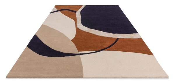 Opečnato oranžna ročno tkana volnena preproga 160x230 cm Matrix – Asiatic Carpets
