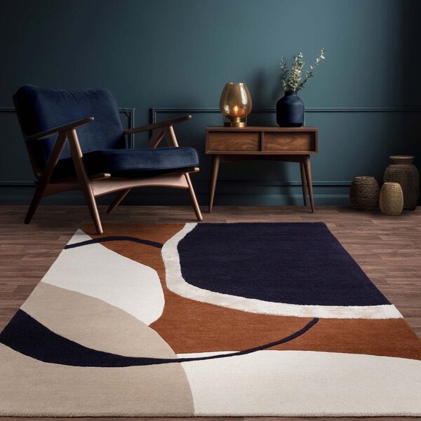 Opečnato oranžna ročno tkana volnena preproga 160x230 cm Matrix – Asiatic Carpets