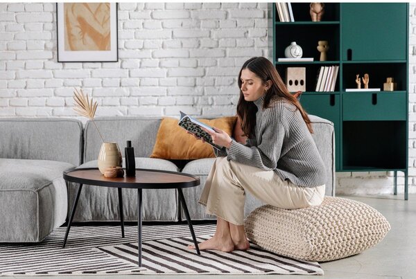 Bež puf Bonami Essentials Knit