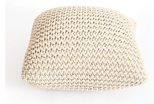 Bež puf Bonami Essentials Knit
