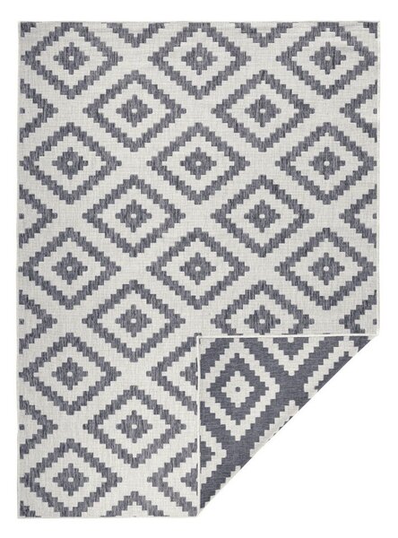 Siva zunanja preproga NORTHRUGS Malta, 120 x 170 cm