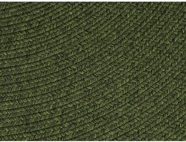 Zelena okrogla zunanja preproga ø 150 cm - NORTHRUGS