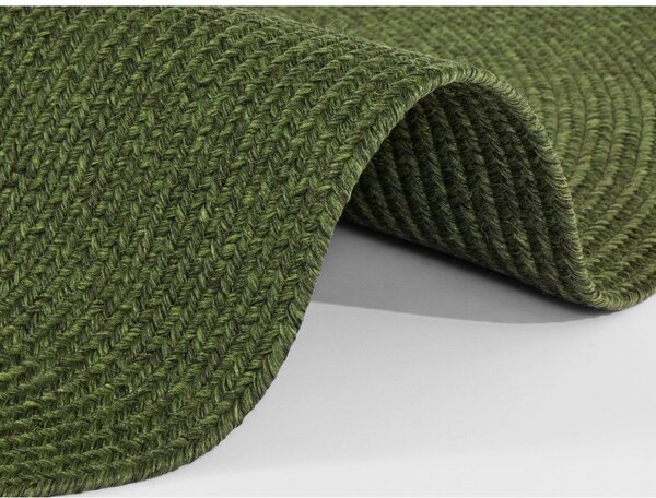 Zelena okrogla zunanja preproga ø 150 cm - NORTHRUGS