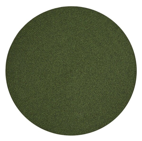 Zelena okrogla zunanja preproga ø 150 cm - NORTHRUGS