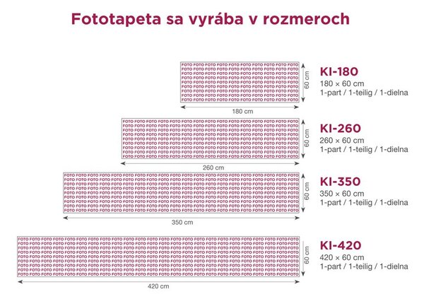 Samolepilna fototapeta za kuhinje imitacija lesene obloge