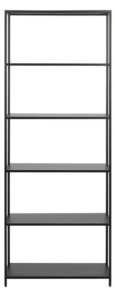 Črn kovinski regal 70x185 cm Newcastle – Actona