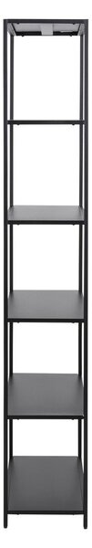 Črn kovinski regal 70x185 cm Newcastle – Actona