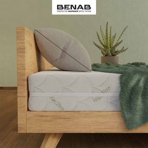 Trda/srednje trda obojestranska vzmetnica iz pene 90x200 cm BonHarmony HR BIO – BENAB