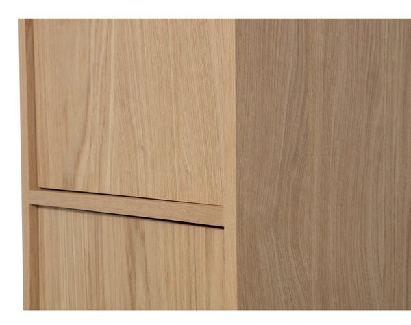 Modularna omarica v hrastovem dekorju v naravni barvi 40x199 cm Modulair – vtwonen