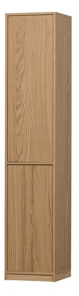 Modularna omarica v hrastovem dekorju v naravni barvi 40x199 cm Modulair – vtwonen