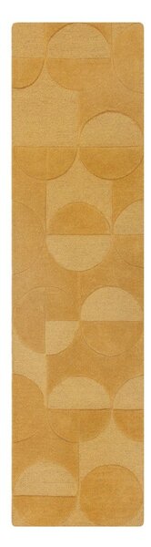 Oker rumen volneni tekač 60x230 cm Gigi - Flair Rugs