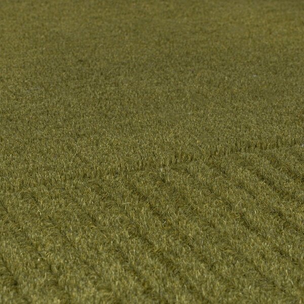Zelena volnena preproga 120x170 cm – Flair Rugs