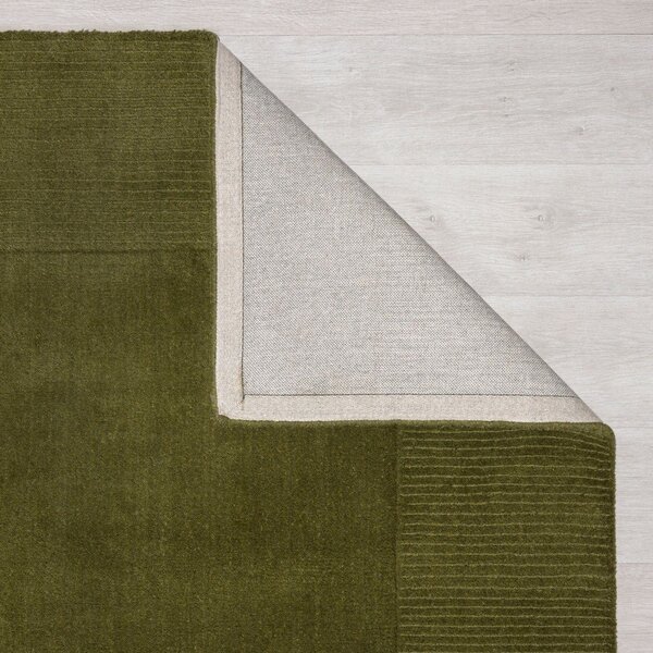 Zelena volnena preproga 120x170 cm – Flair Rugs