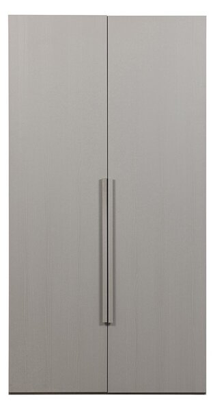 Siva modularna garderobna omara 110x210 cm Rens – WOOOD