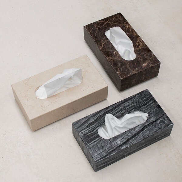 Škatla za robčke Marble – Mette Ditmer Denmark