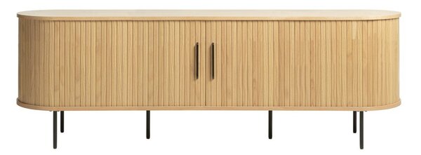 TV omarica v hrastovem dekorju 56x180 cm Nola – Unique Furniture