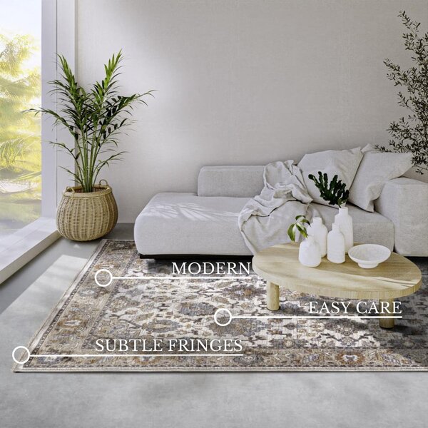 Rjavo-kremno bela preproga 120x170 cm Egon – Villeroy&Boch
