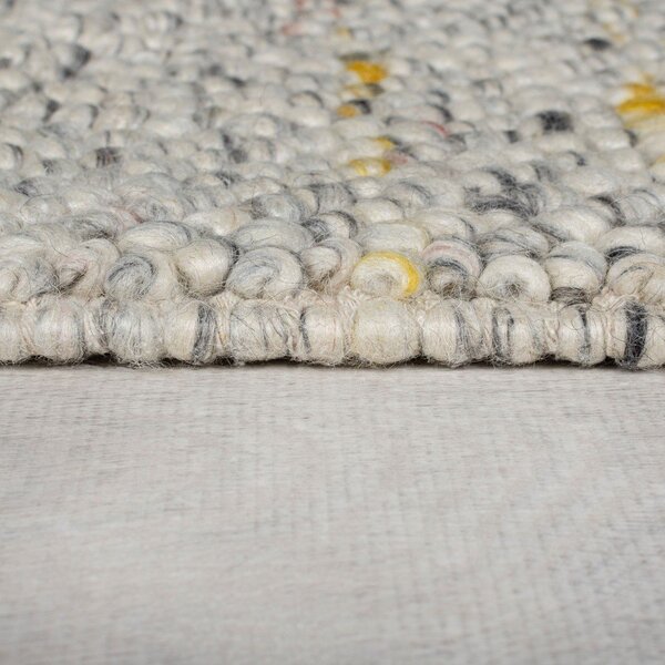 Kremno bela ročno tkana preproga iz mešanice volne 160x230 cm Minerals – Flair Rugs