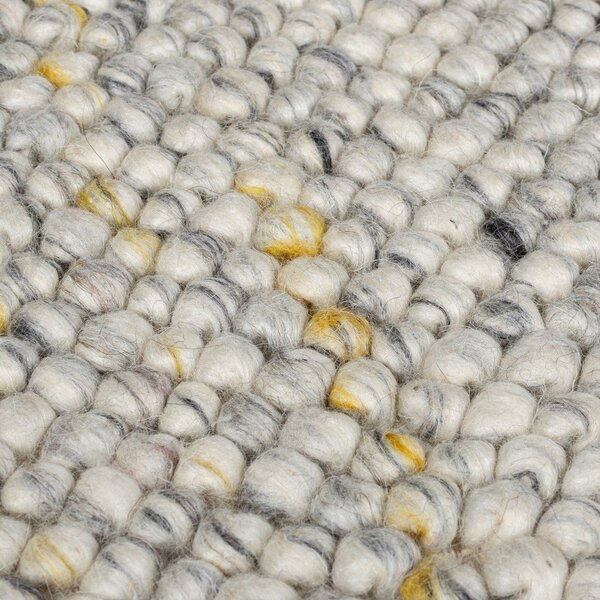 Kremno bela ročno tkana preproga iz mešanice volne 160x230 cm Minerals – Flair Rugs