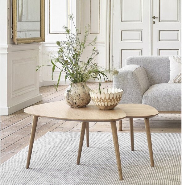 Mizice v hrastovem dekorju v kompletu 2 ks 70x100 cm Adda – Unique Furniture