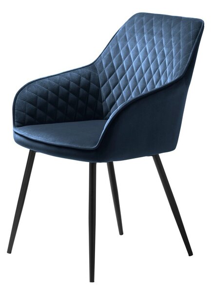 Moder oblazinjen jedilni stol z nasloni za roke Milton – Unique Furniture