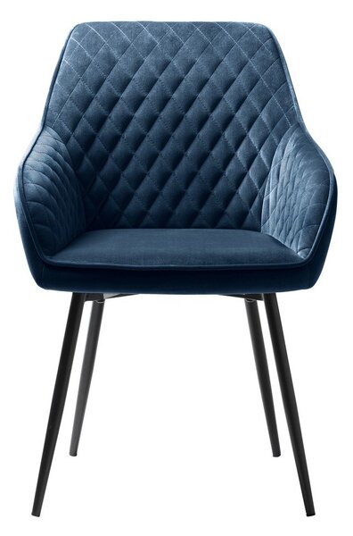 Moder oblazinjen jedilni stol z nasloni za roke Milton – Unique Furniture