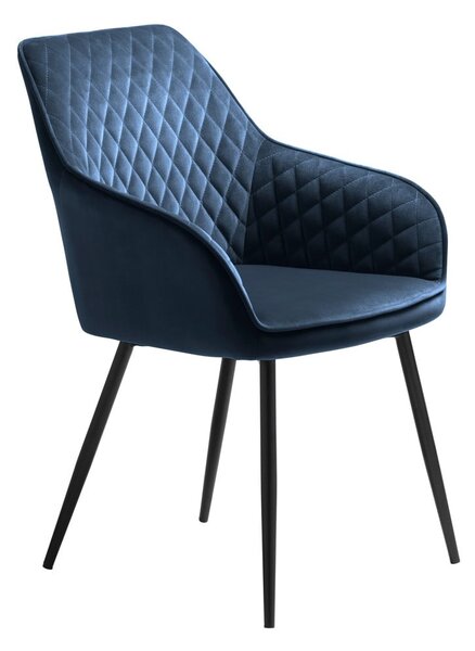 Moder oblazinjen jedilni stol z nasloni za roke Milton – Unique Furniture