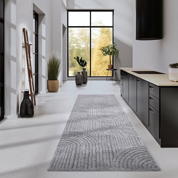 Siv tekač 80x240 cm Chappe Light Grey – Elle Decoration