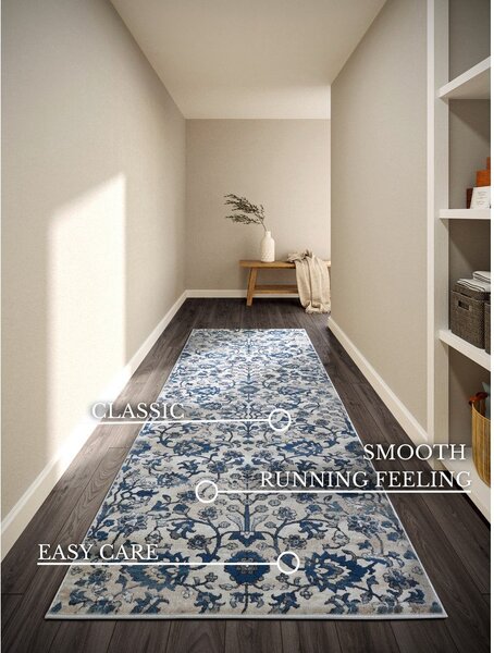 Moder/kremno bel tekač 80x240 cm Ernest – Villeroy&Boch
