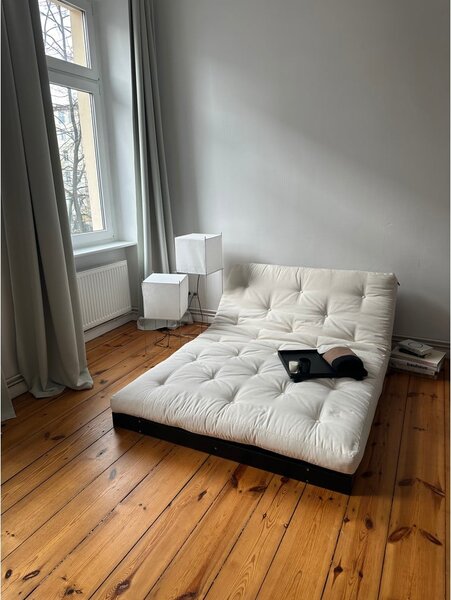 Modrozelena raztegljiva sedežna garnitura 160 cm Roots Black Night – Karup Design