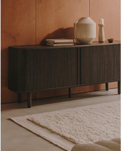 Bela volnena preproga 200x300 cm Marely – Kave Home