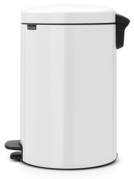 Bel jeklen koš za smeti s pedalom 20 l NewIcon – Brabantia
