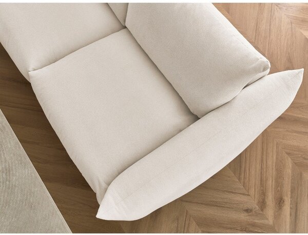 Kremno bela raztegljiva sedežna garnitura 234 cm Ernest – Bobochic Paris